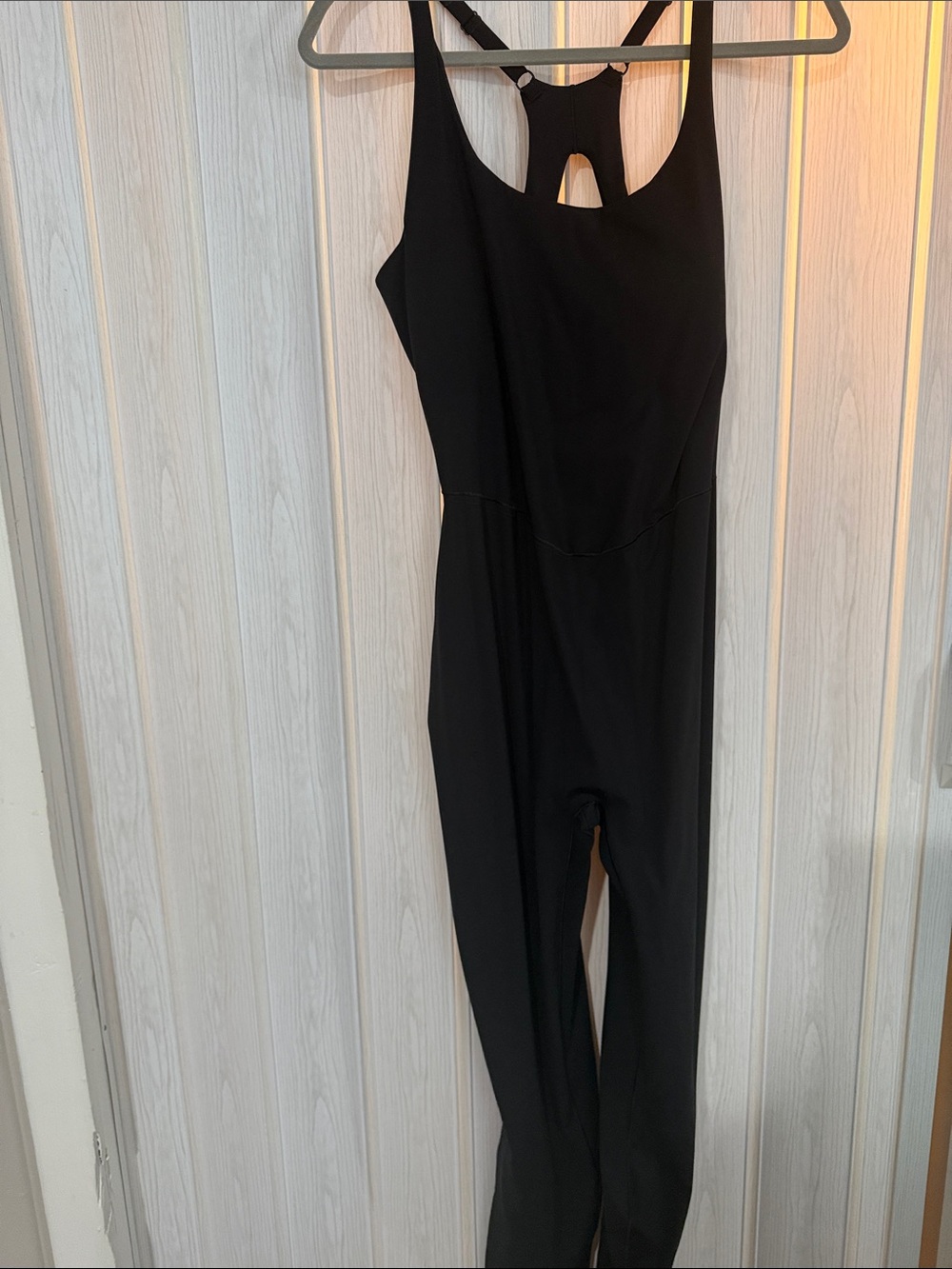 Savage X Fenty Black Racerback Jumpsuit